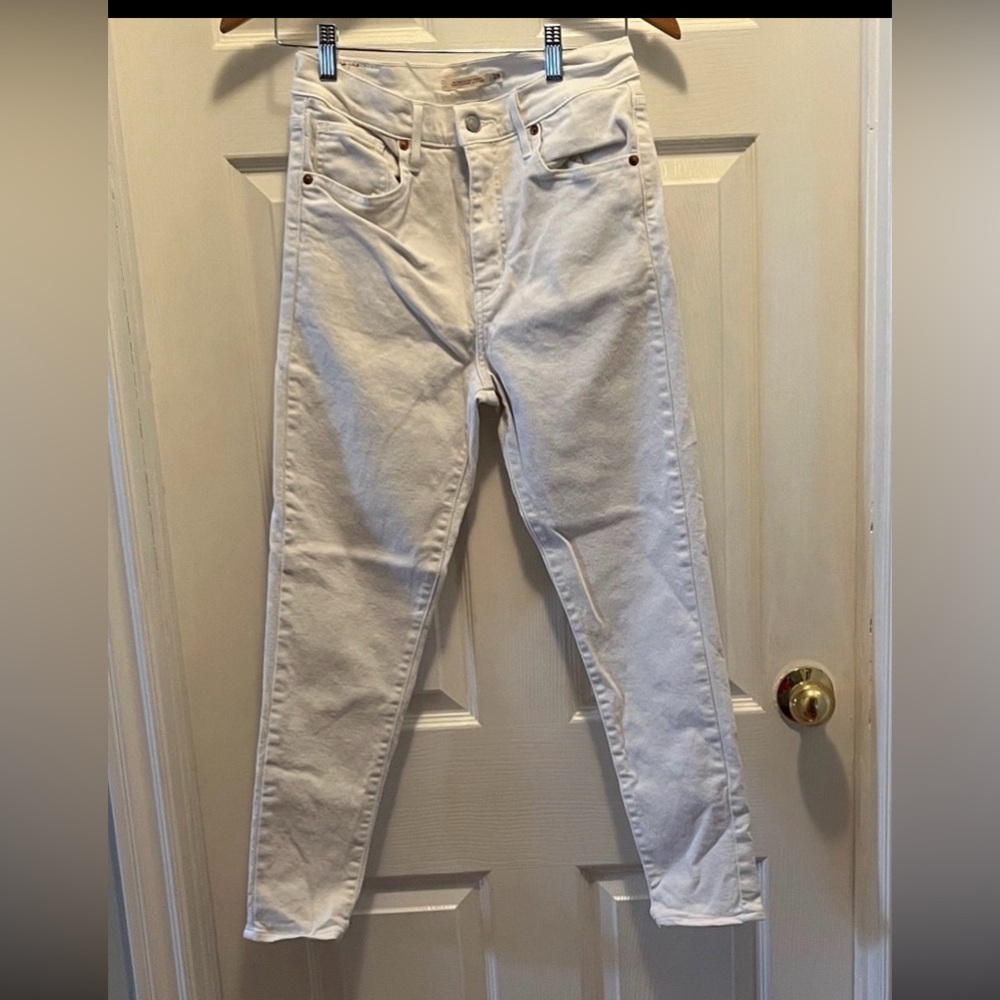 Levi's white Skinny Jeans for Women